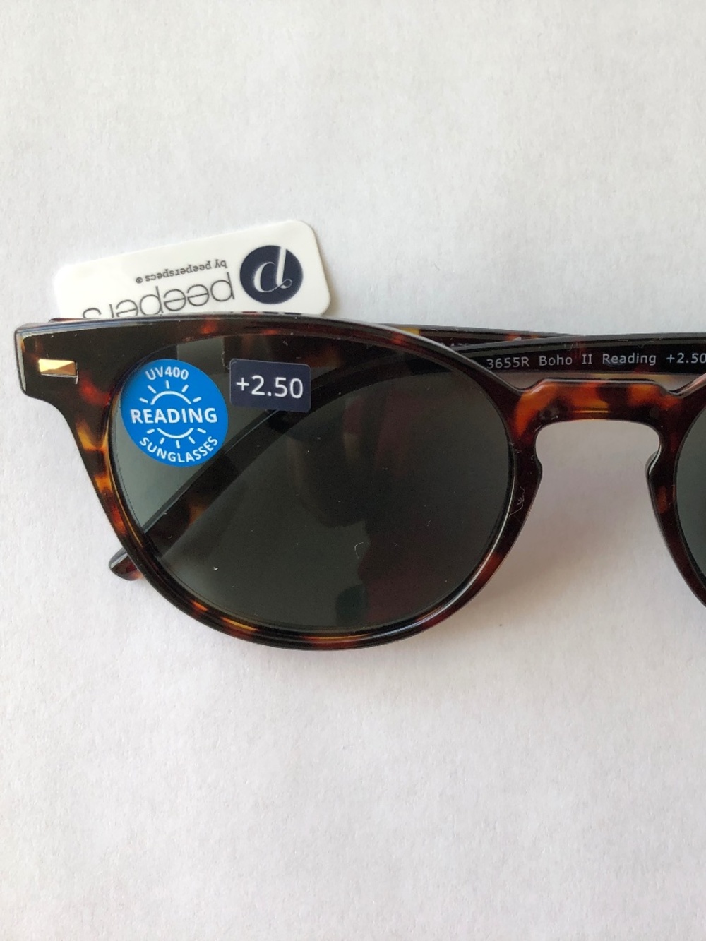 New Peepers Boho II Sun Reading Sunglasses Tortoise +2.50